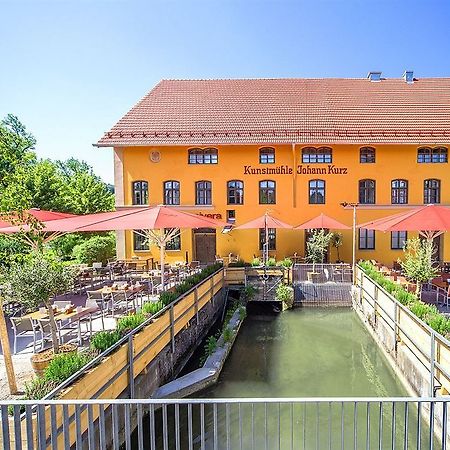 Hotel Kunstmuhle Mindelheim Bagian luar foto